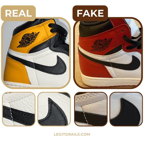 How to Spot Fake Nike Air Jordan Sneakers 